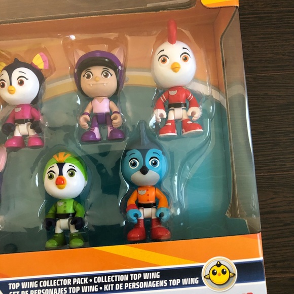 Nick Jr Top Wing Set of All Characters 6pcs - Picture 3 of 4
